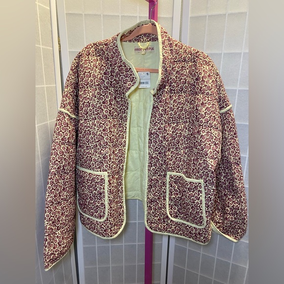 NWT Free People Chloe Jacket in Maroon
Combo - Picture 3 of 8